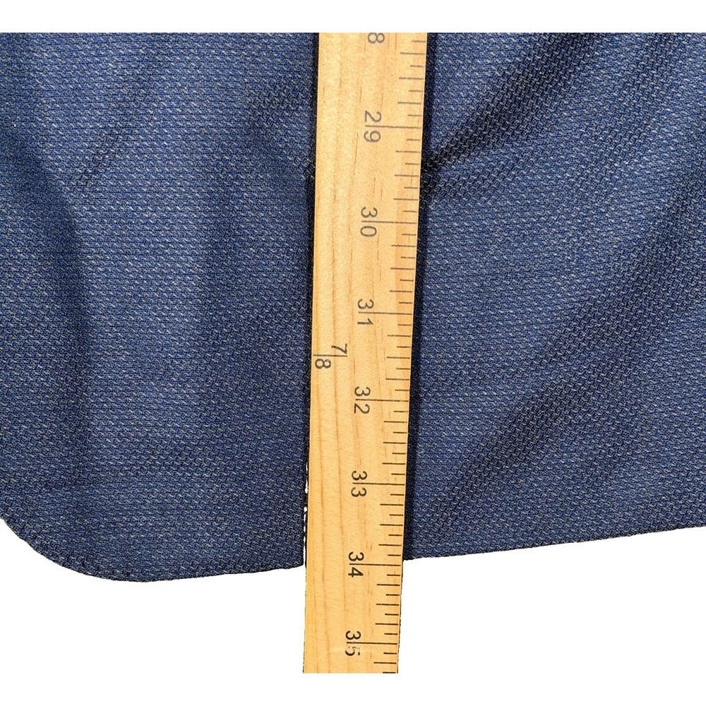 Ermenegildo Zegna 15 Milmil 15 Wool Blazer Sport Coat Mens 44L Blue Italy - Picture 14 of 16